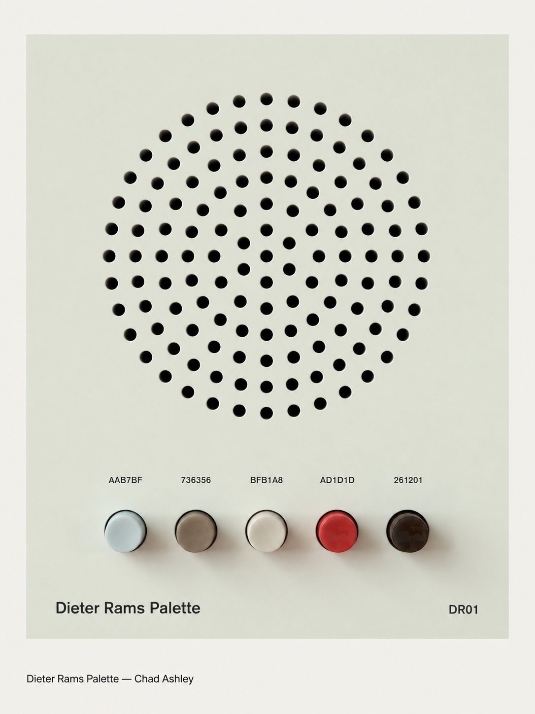 Dieter Rams Palette